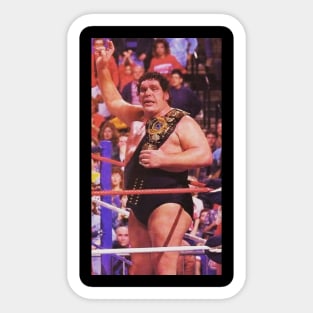 Legendary andre the giant Sticker